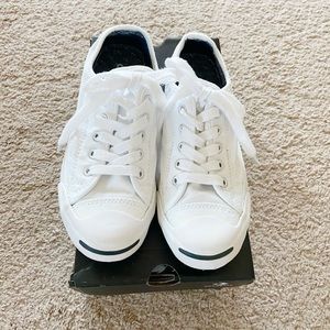 Converse Jack Purcell white sneakers